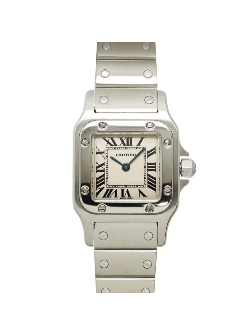 Cartier Santos Galbee SM Watch Ivory Quartz